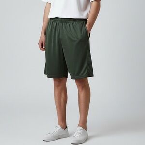 🔥MOVING SALE🔥 Green Tie Waist Athletic Shorts